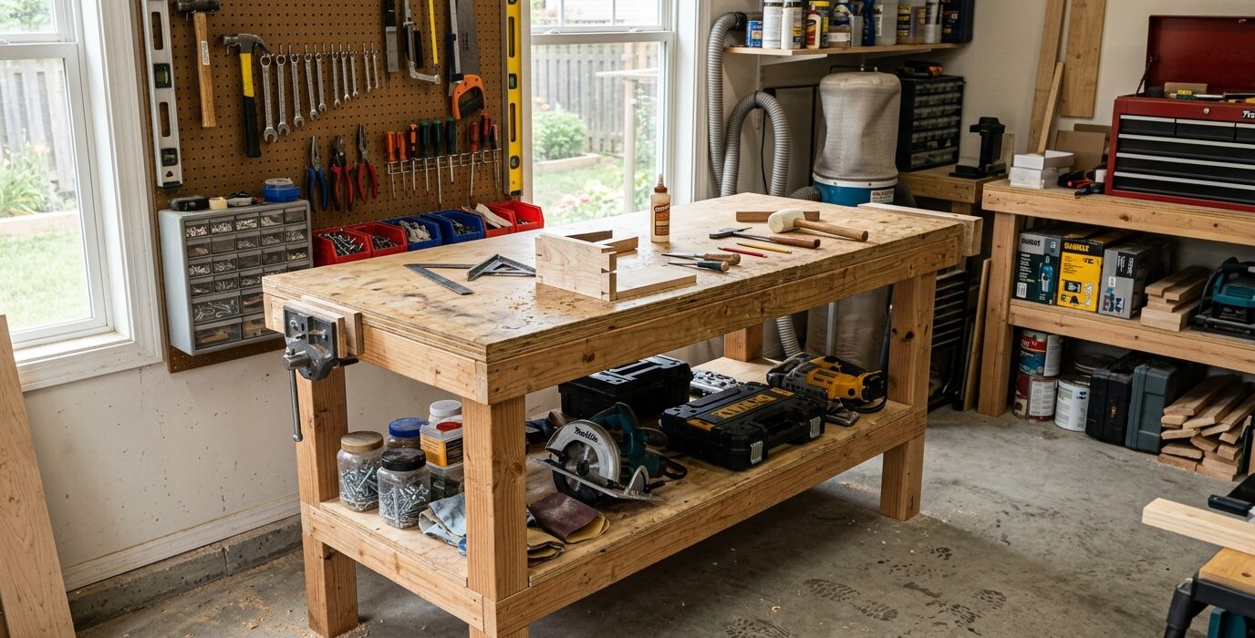 Build a Two-Level Workbench