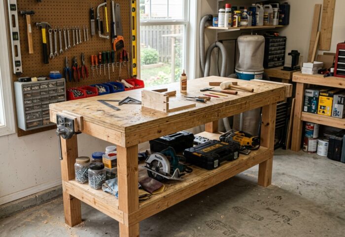 Build a Two-Level Workbench