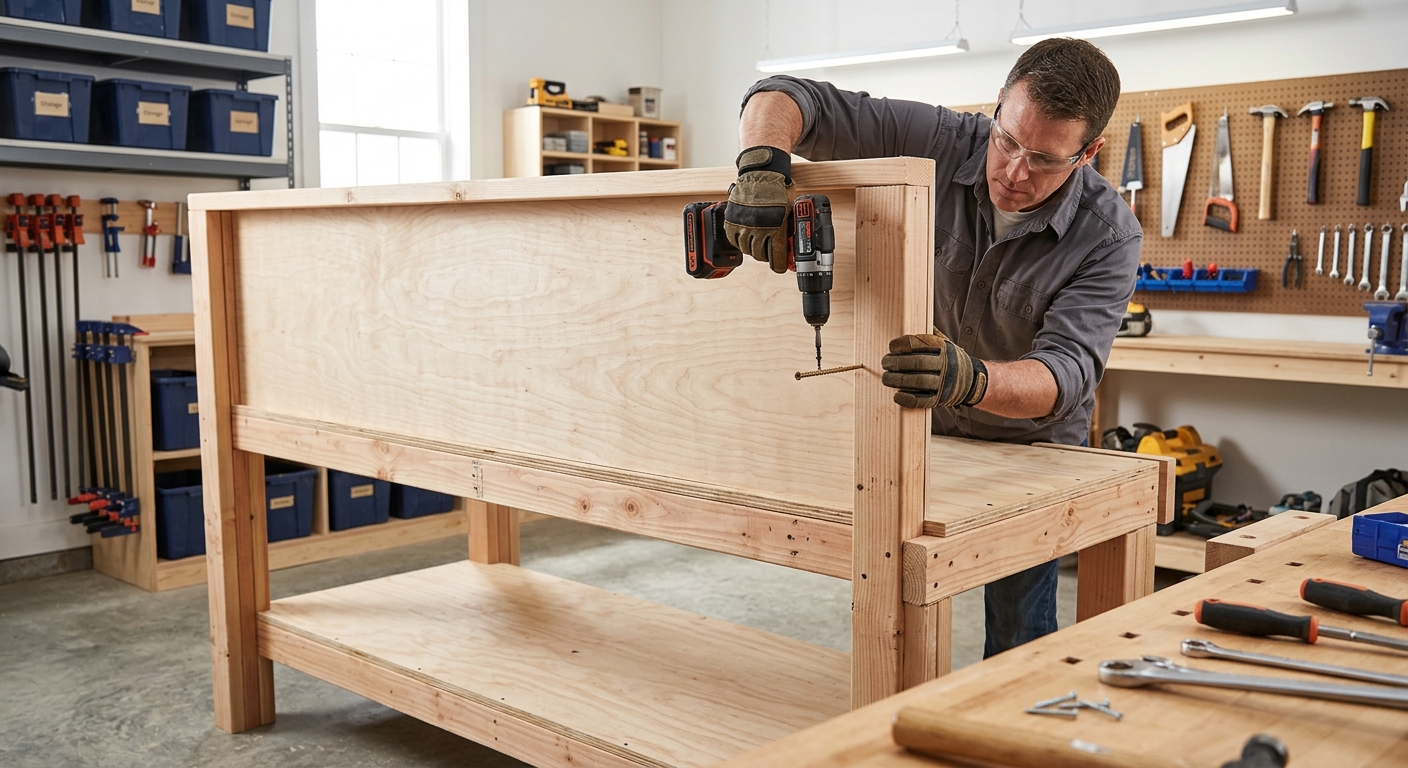 Step 4  –  Add the Back Panel and Storage