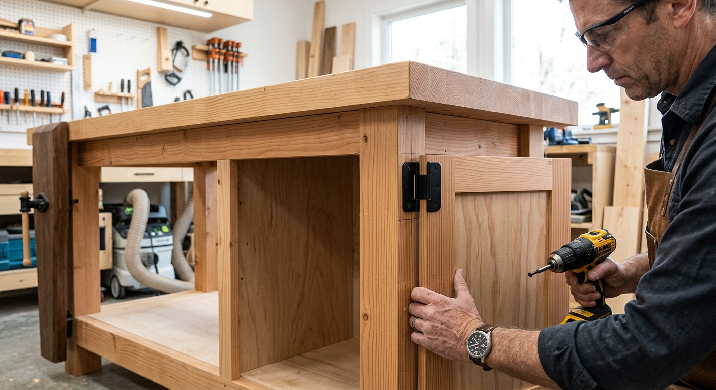 Step 4  –  Hang the Doors