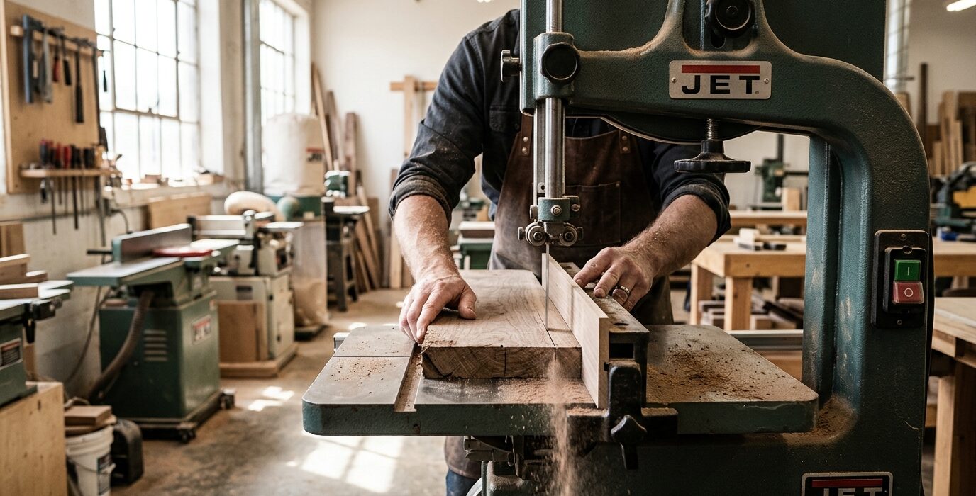 How to Set Up a Bandsaw for Resawing Lumber