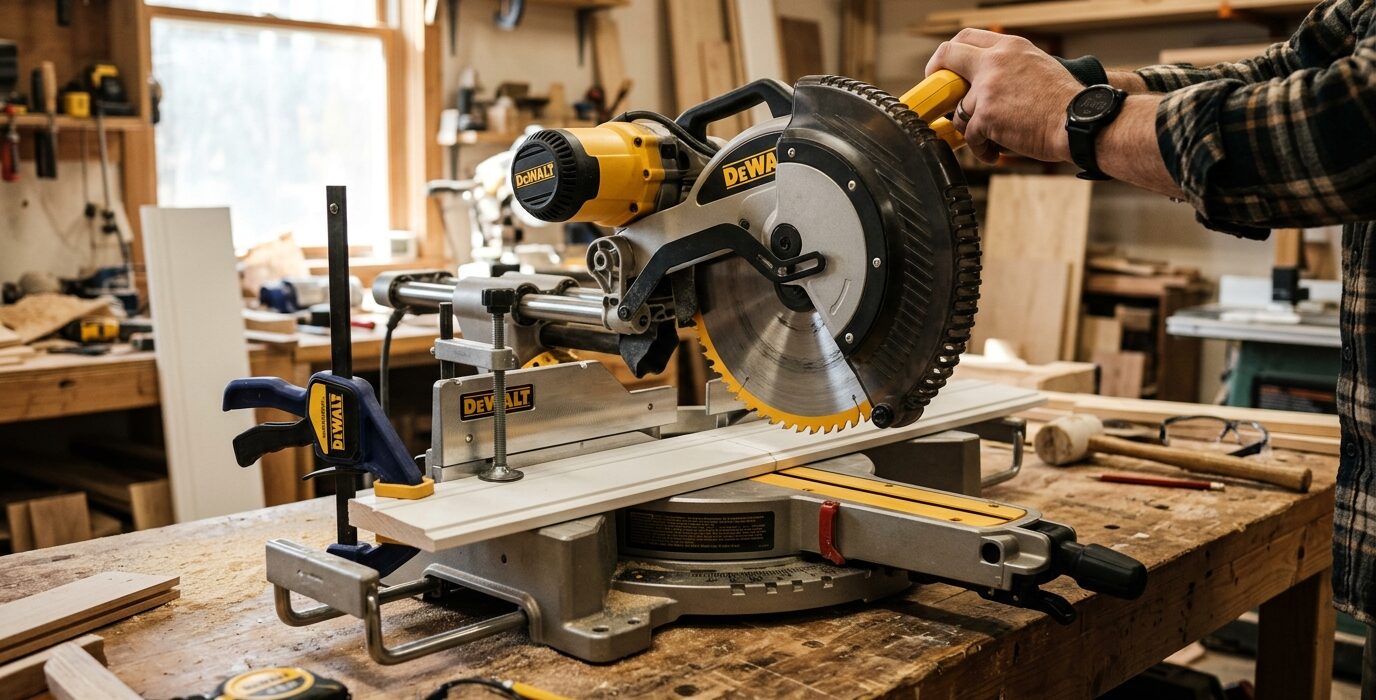 How to Calibrate a Miter Saw for Perfect 45-Degree Cuts