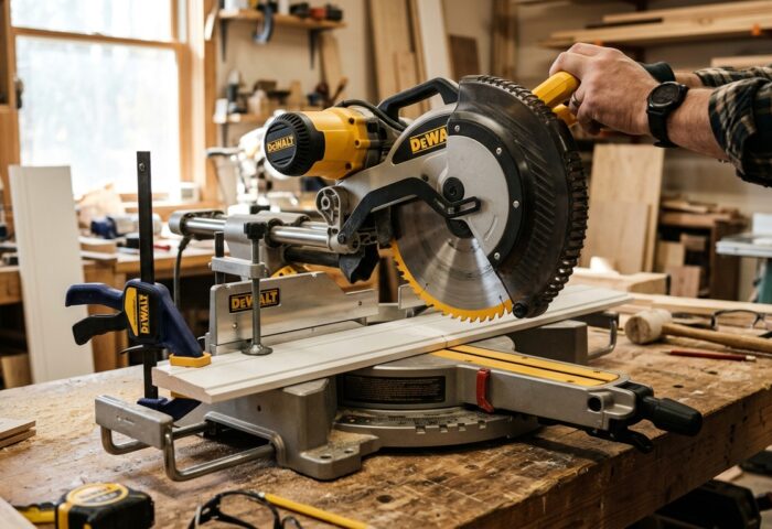How to Calibrate a Miter Saw for Perfect 45-Degree Cuts