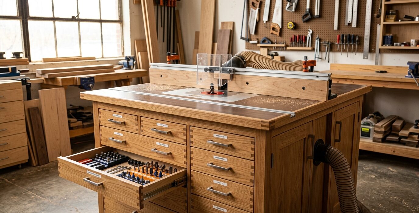 How to Use a Router Table — Setup, Bits, and Safety