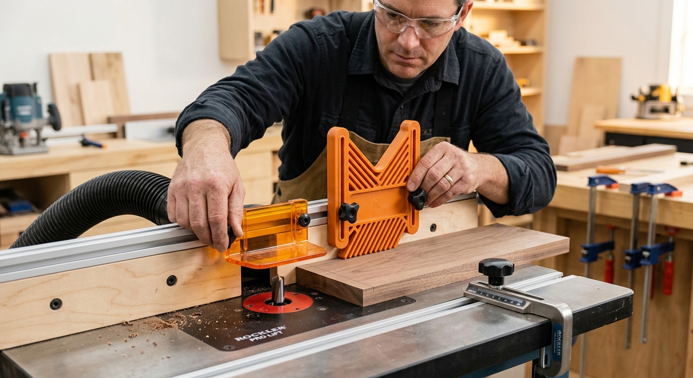 Step 4: Set the Guard and Featherboards