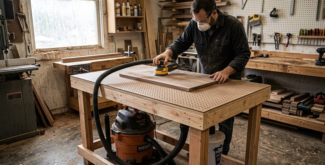 Build a Downdraft Sanding Table
