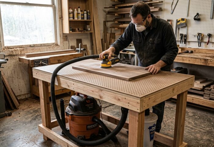 Build a Downdraft Sanding Table