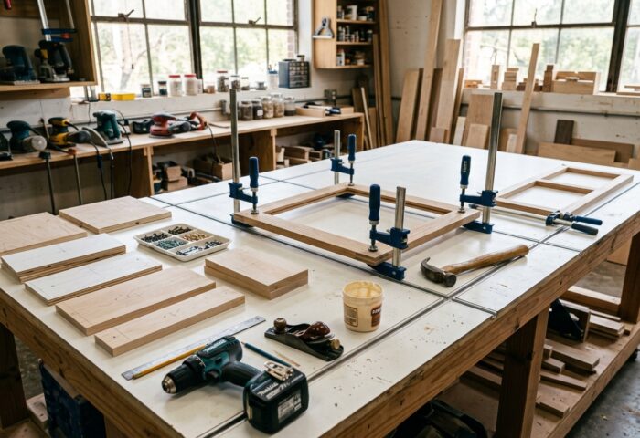 Build a Gluing and Finishing Table