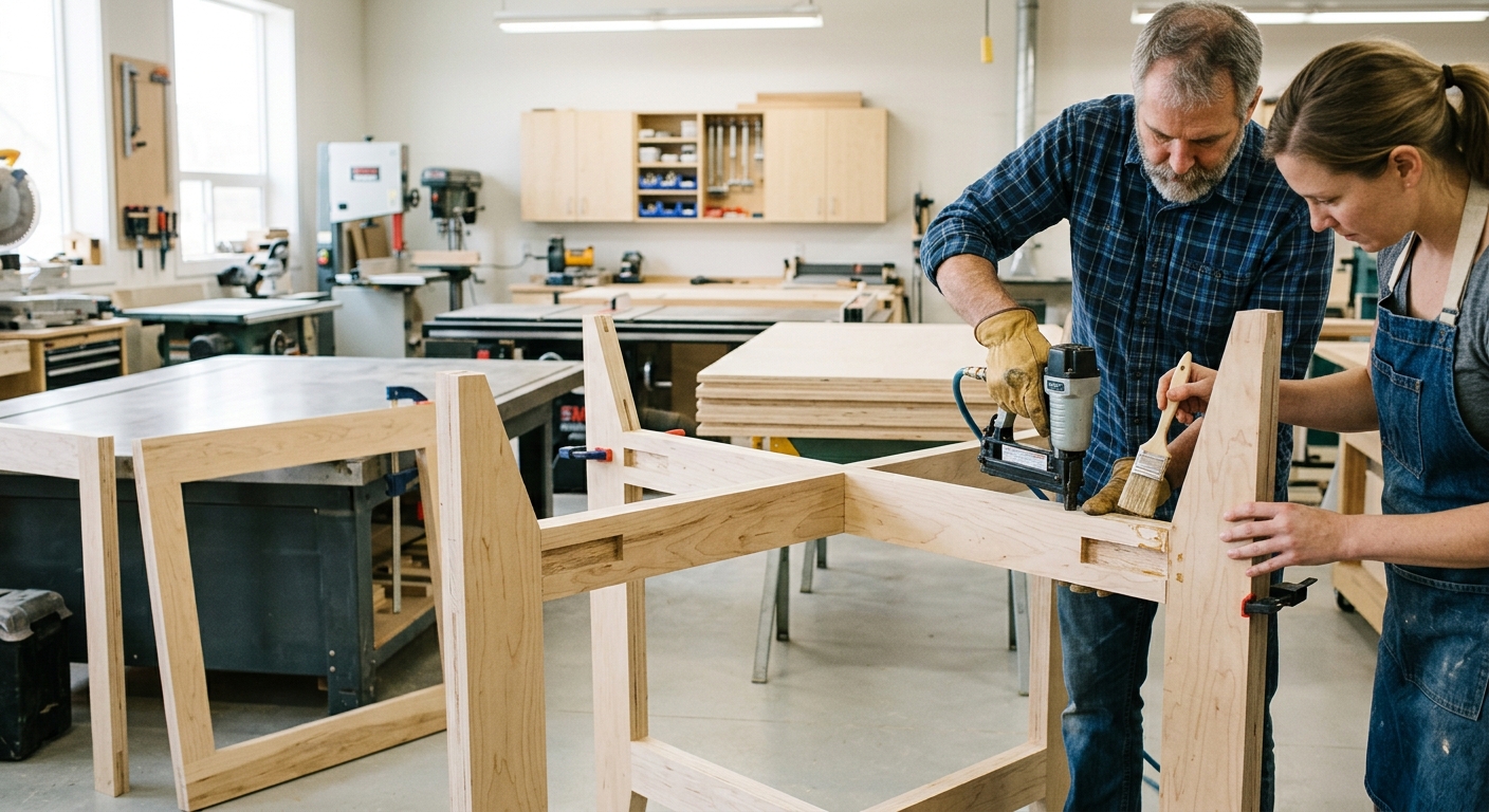 Step 1  –  Build the Base and Main Top
