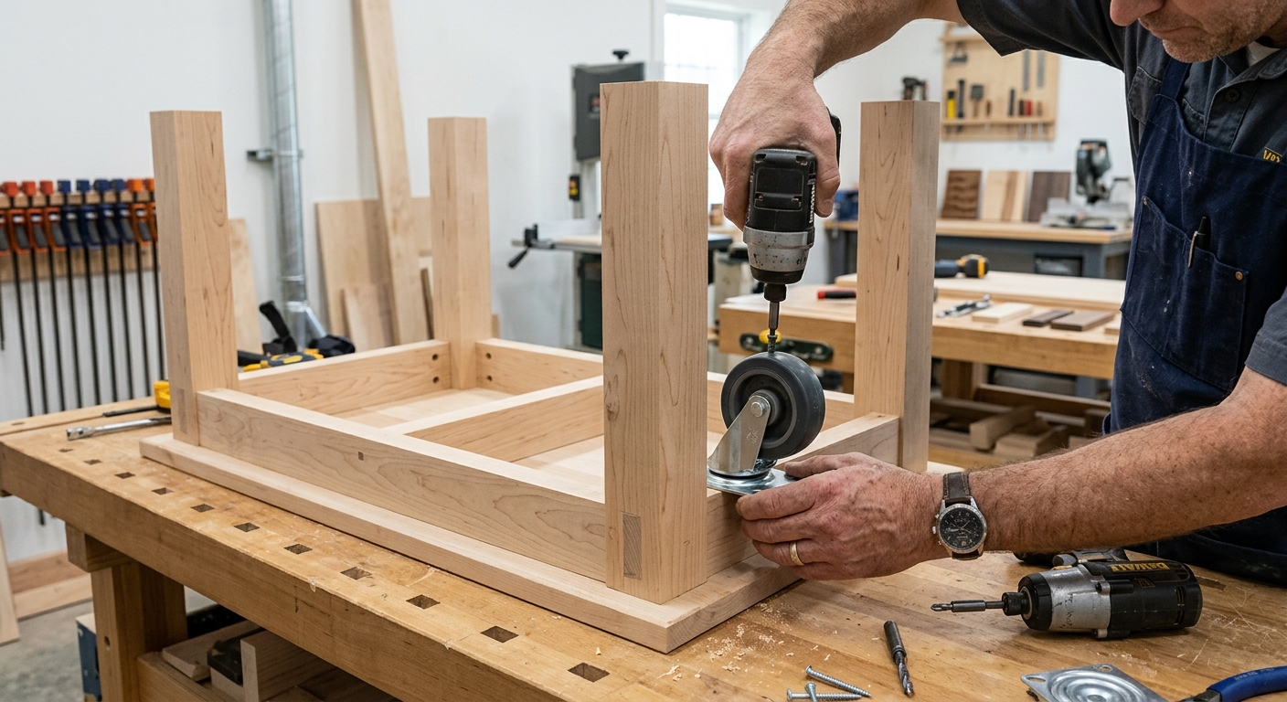 Step 3  –  Add Casters