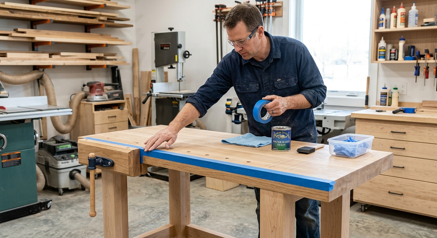Step 4  –  Set Up for Finishing