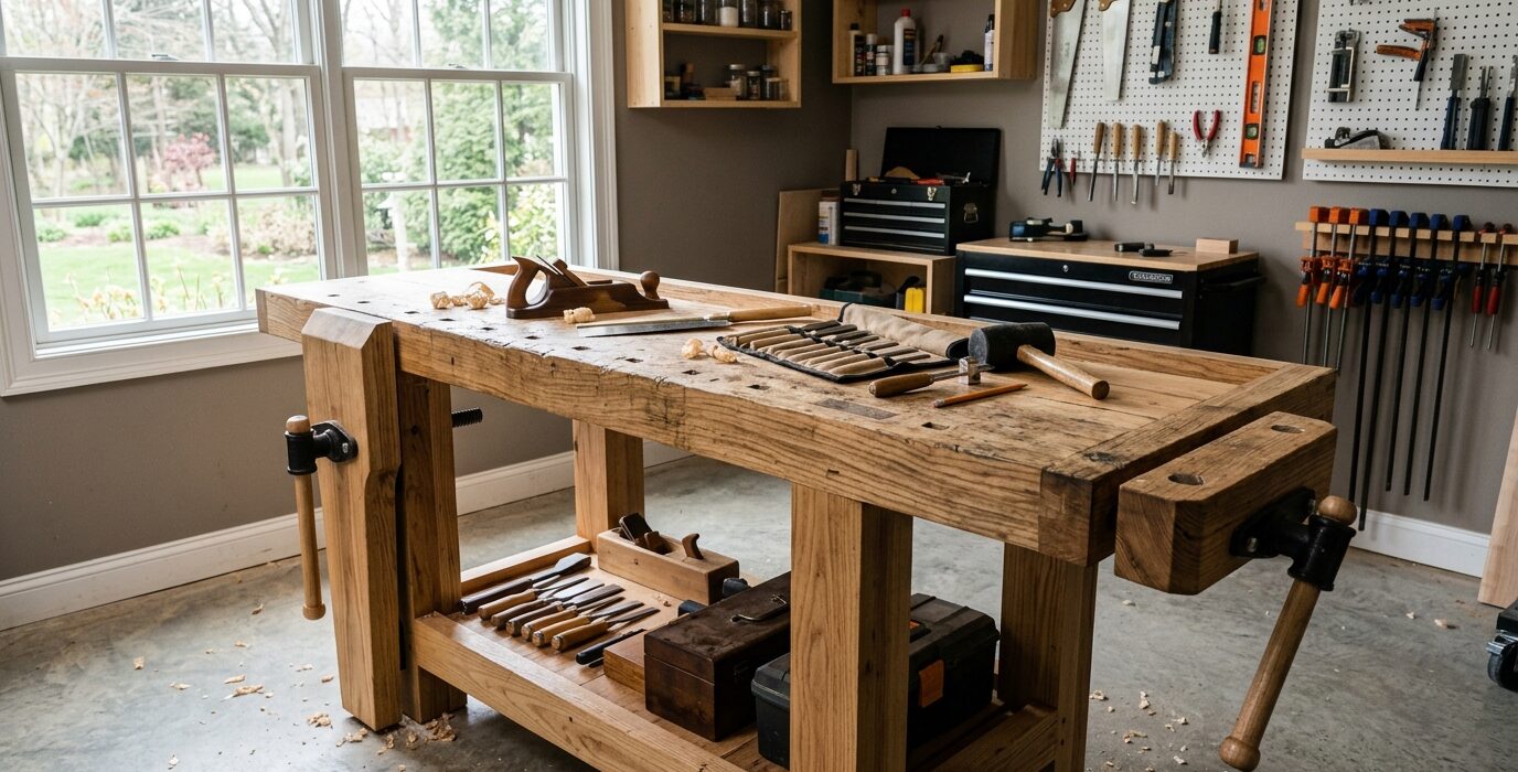 Build a Split-Top Roubo Workbench
