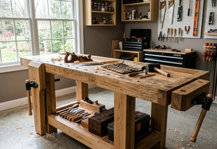 Build a Split-Top Roubo Workbench