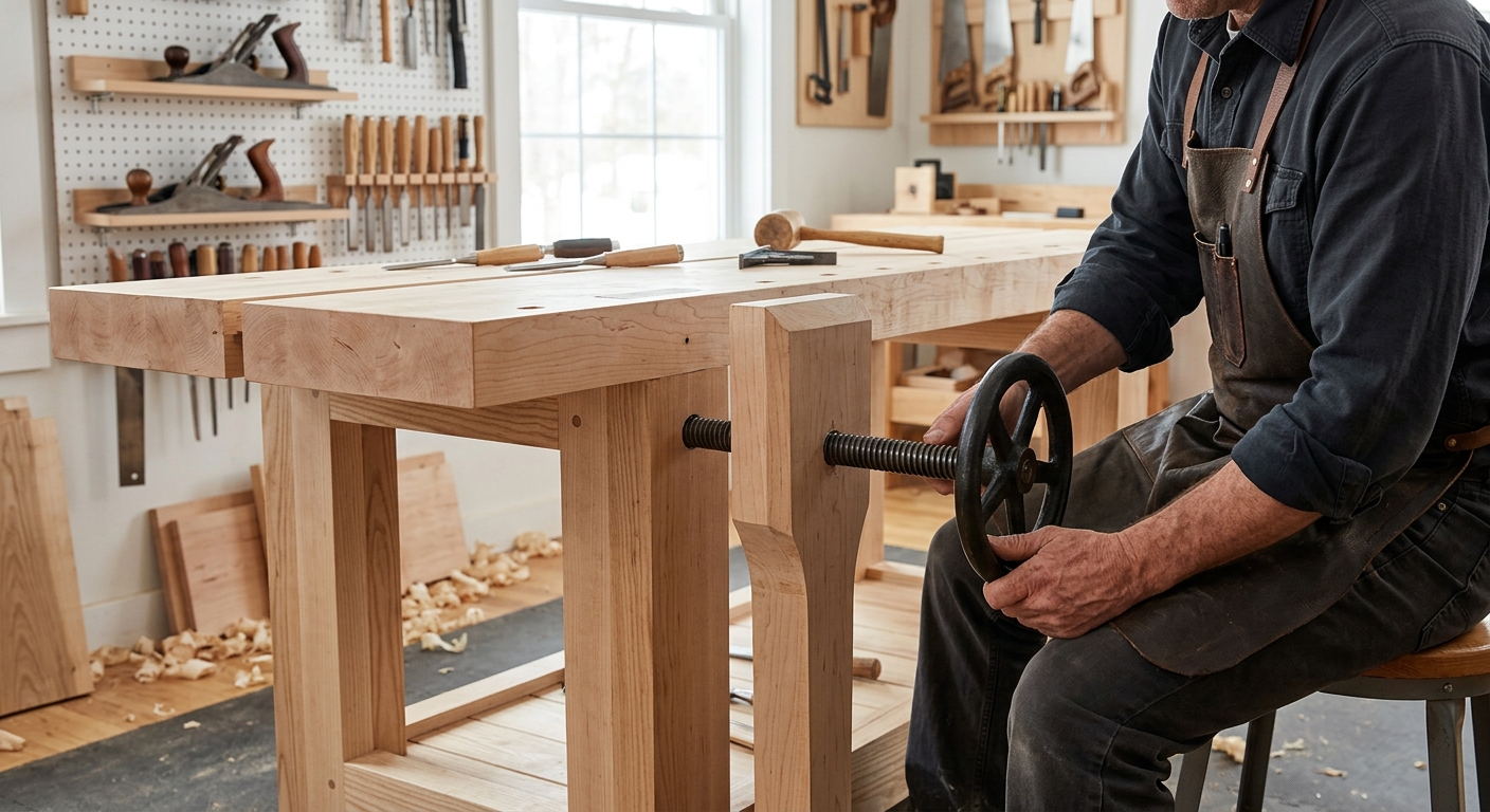 Step 5  –  Install the Leg Vise
