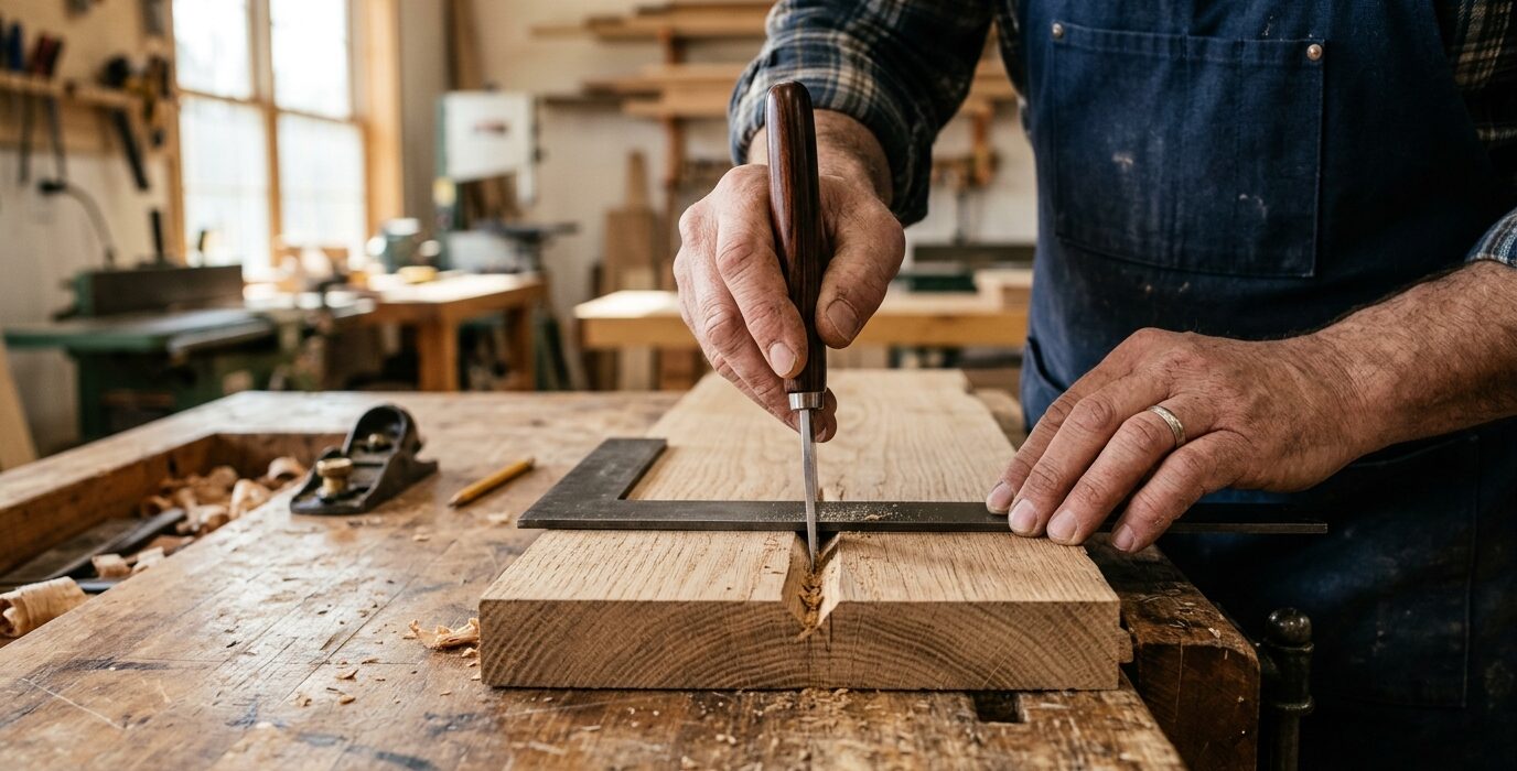 How to Use a Marking Knife Instead of a Pencil