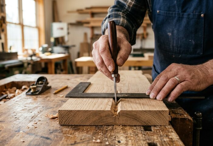 How to Use a Marking Knife Instead of a Pencil