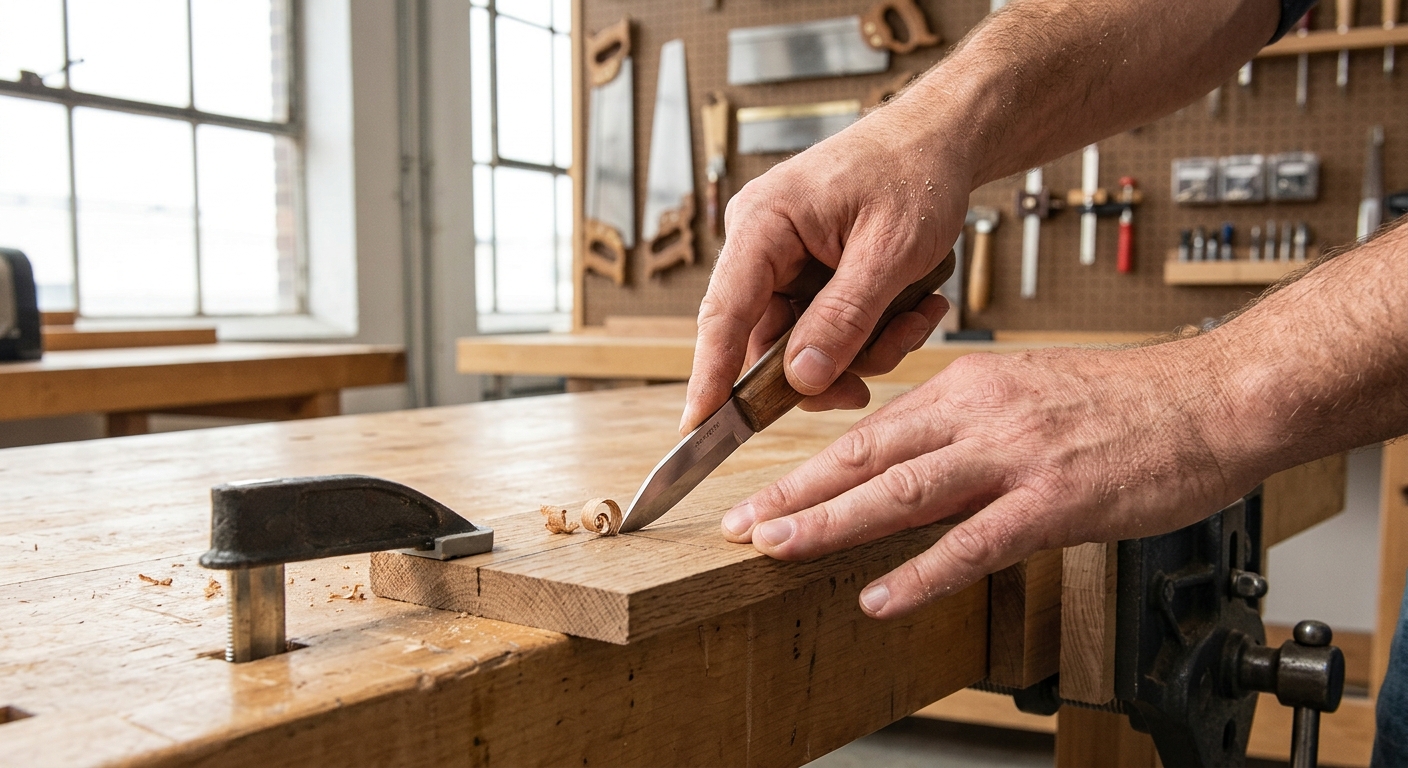 Step 3: Work to the Knife Wall, Not Away from It