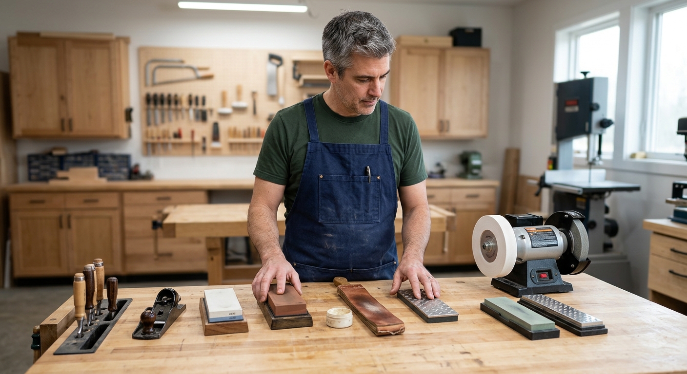 Step 1  –  Choose Your Sharpening Method