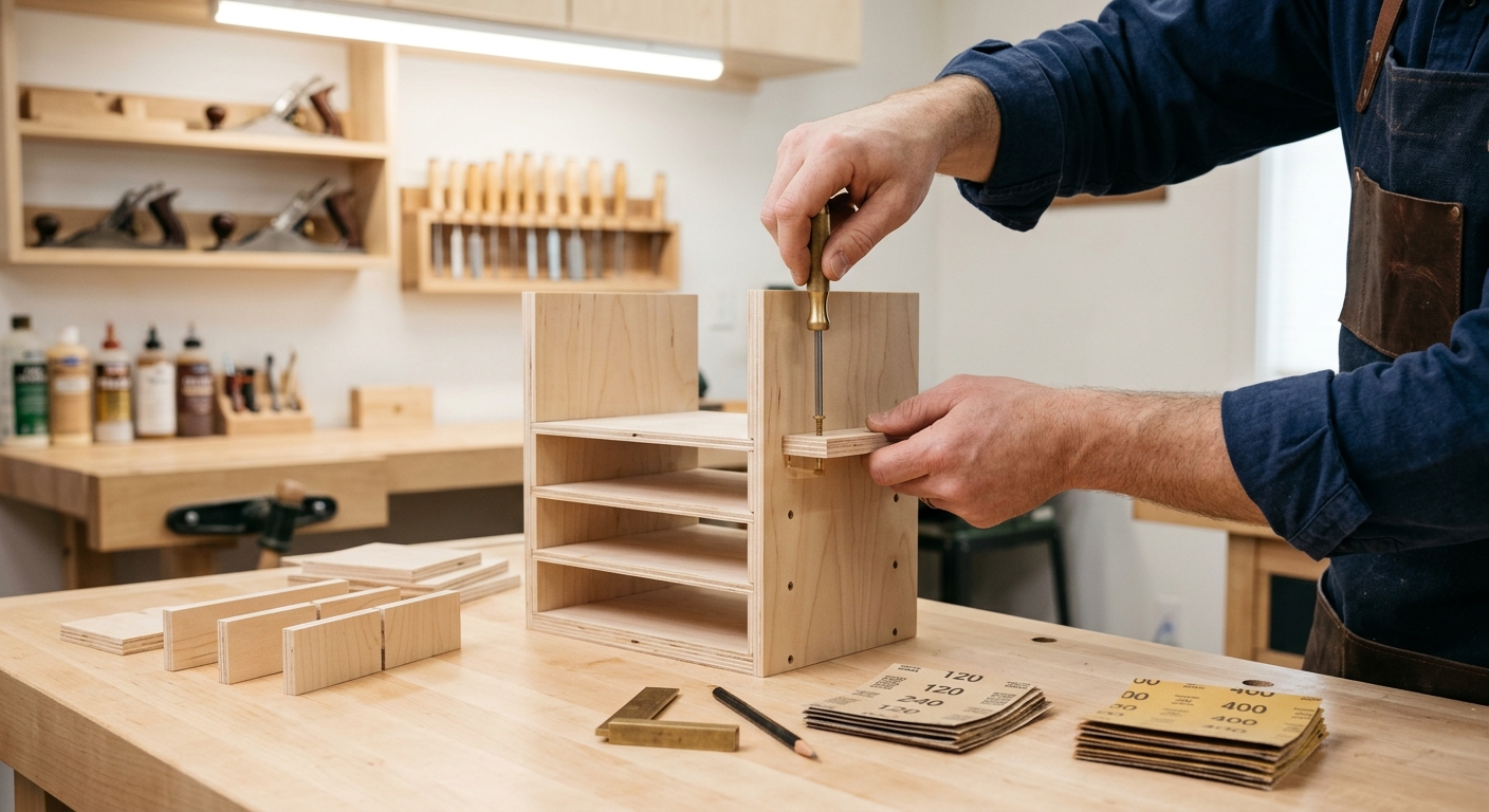 Step 3  –  Build a Sandpaper Storage System