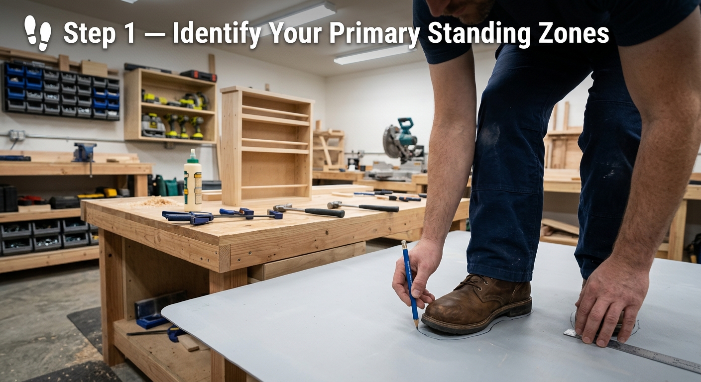 Step 1  –  Identify Your Primary Standing Zones