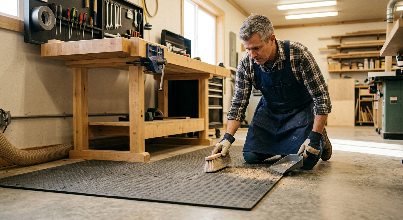 Step 5  –  Maintain the Mats