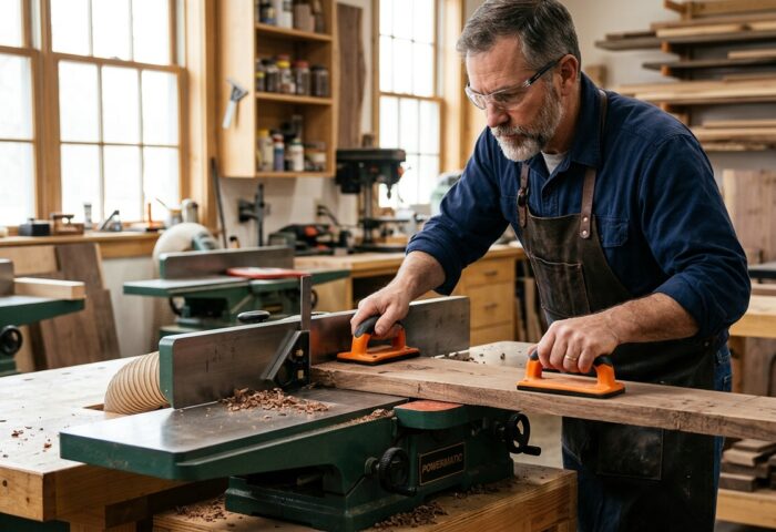 How to Set Up a Jointer for Flat, Square Edges