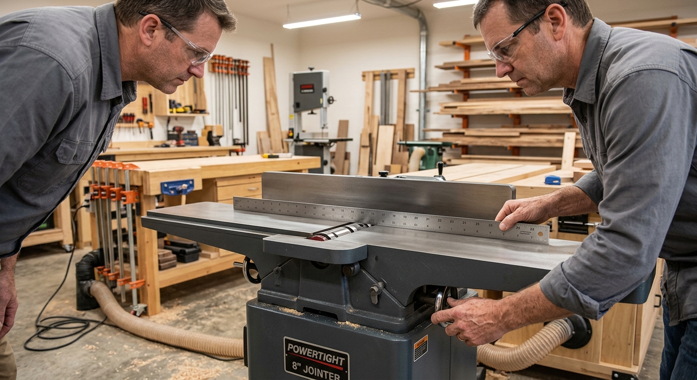 Step 1: Set the Outfeed Table Height