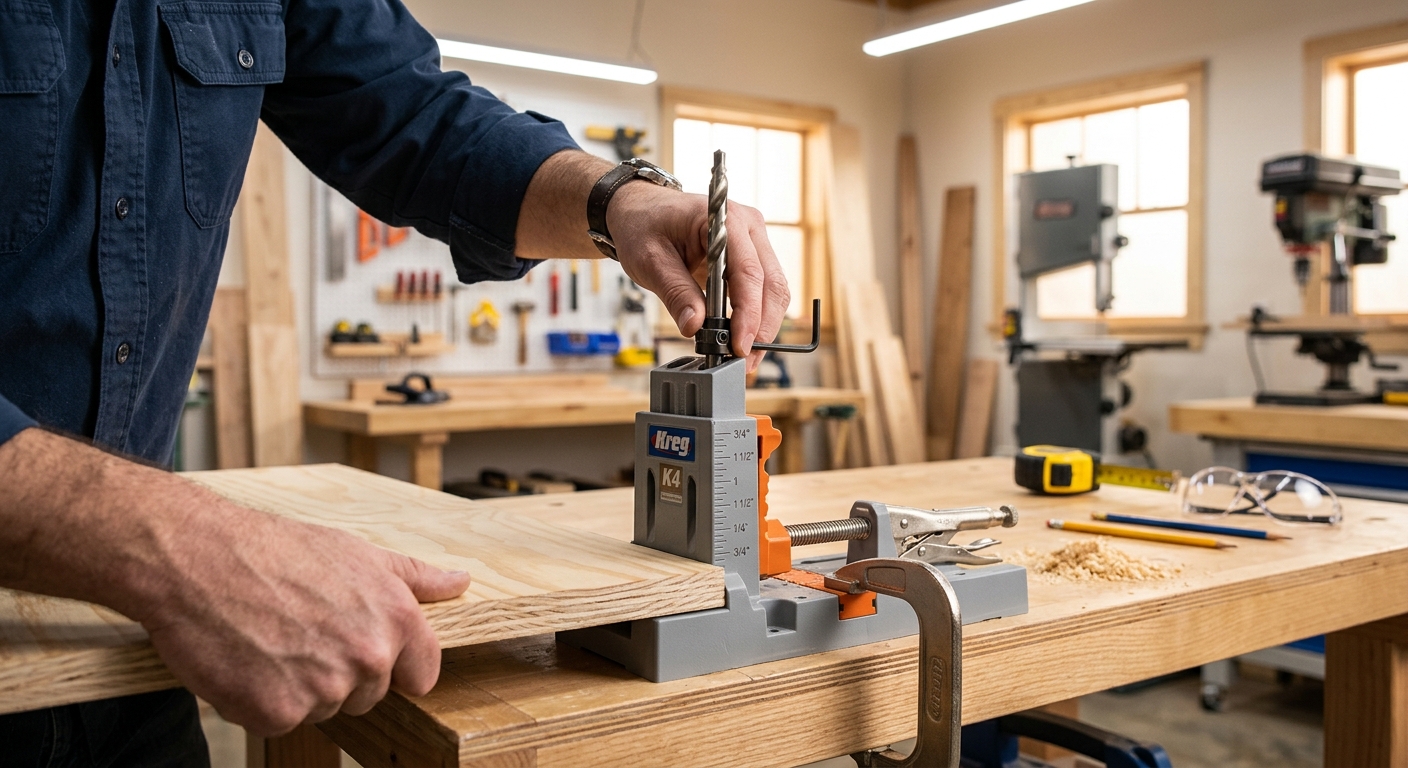 Step 1: Set the Drill Guide Height