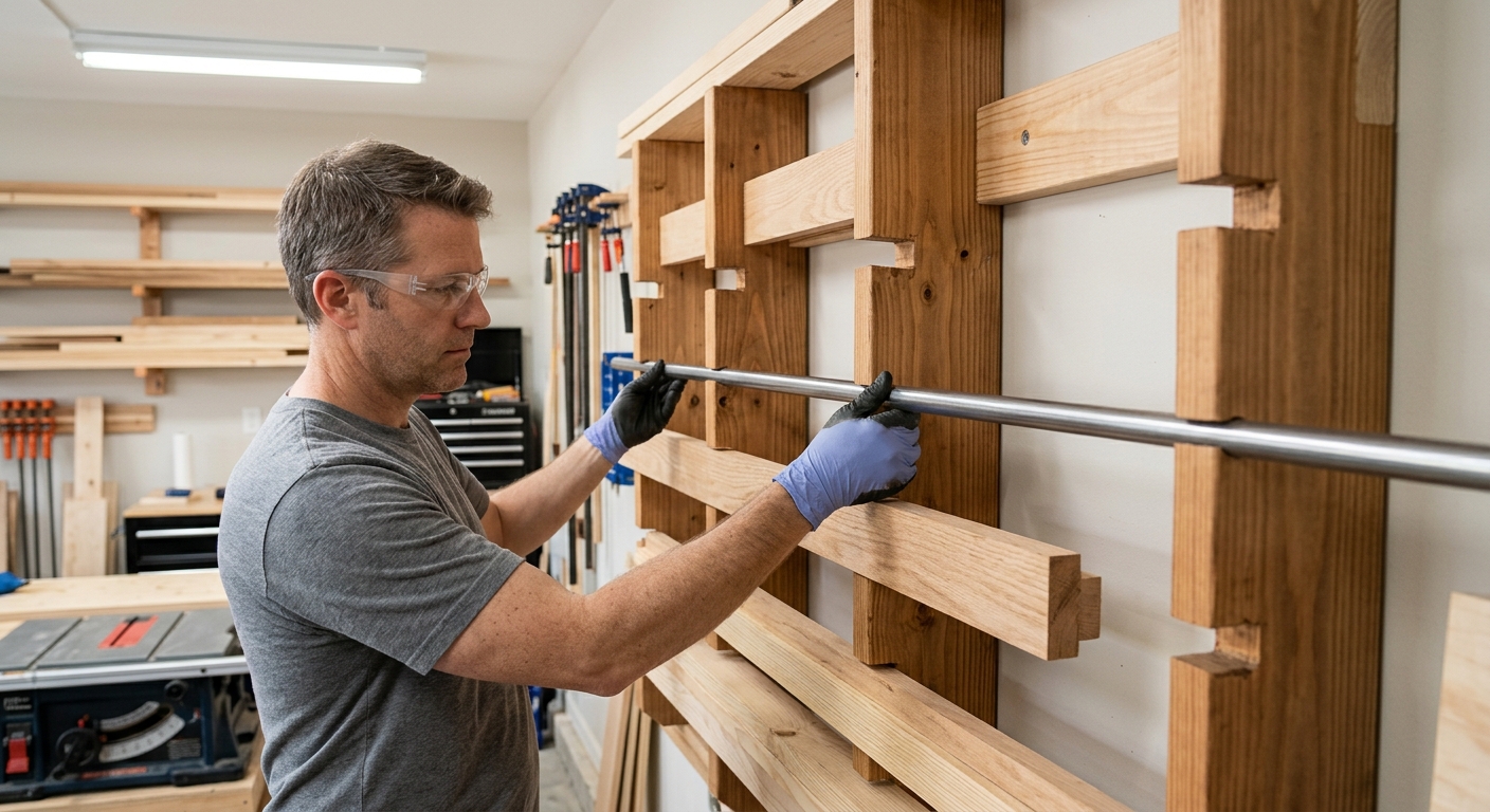 Step 4  –  Add the Sliding Front Rods