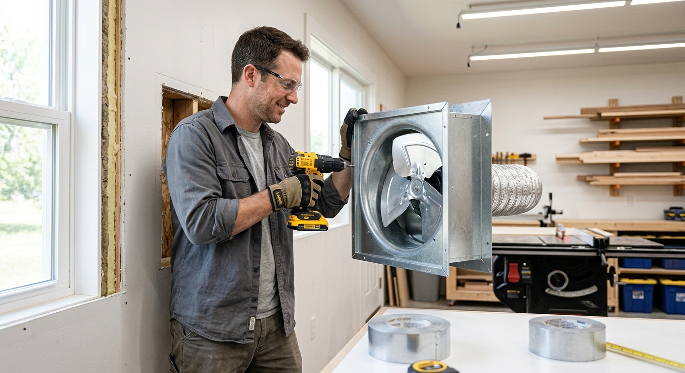 Step 2  –  Install Ventilation