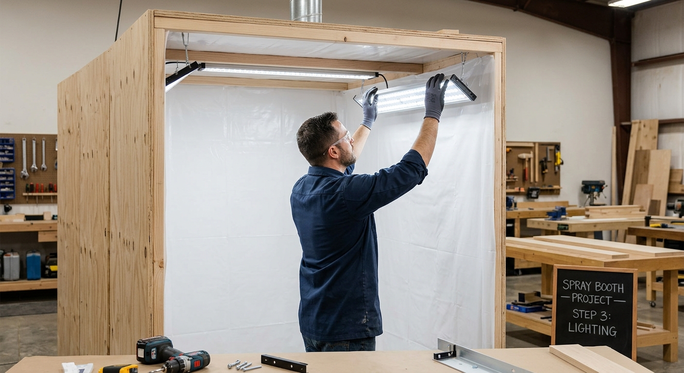 Step 3  –  Set Up Lighting