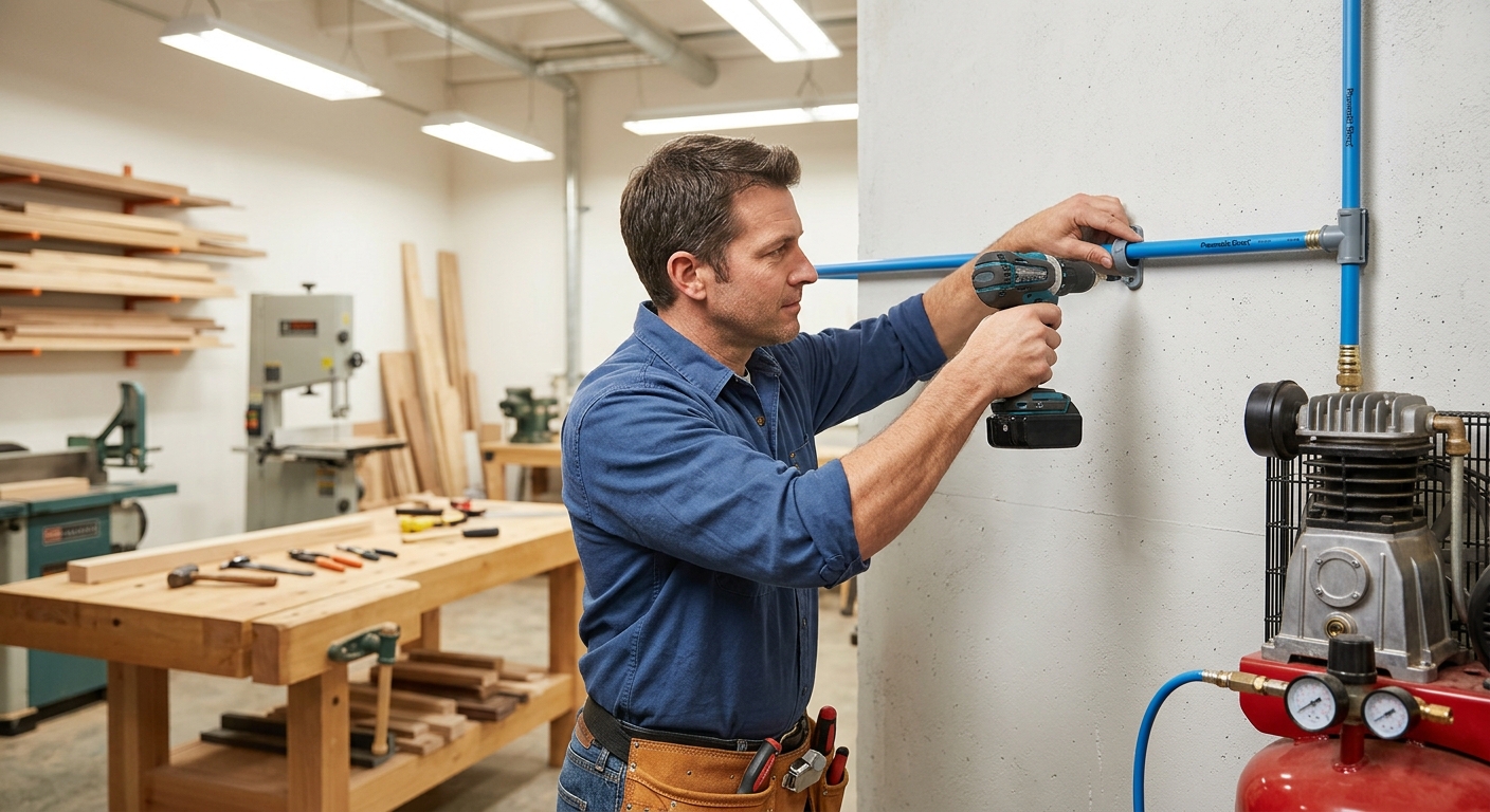Step 1  –  Install the Main Line
