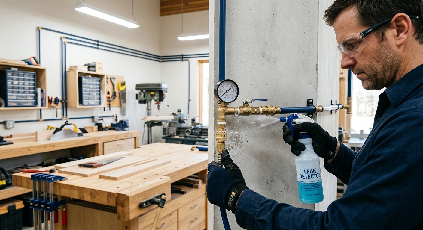 Step 4  –  Pressure Test Before Use