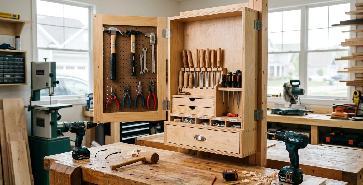 How to Build a Shop Cabinet for Sheet Goods Storage