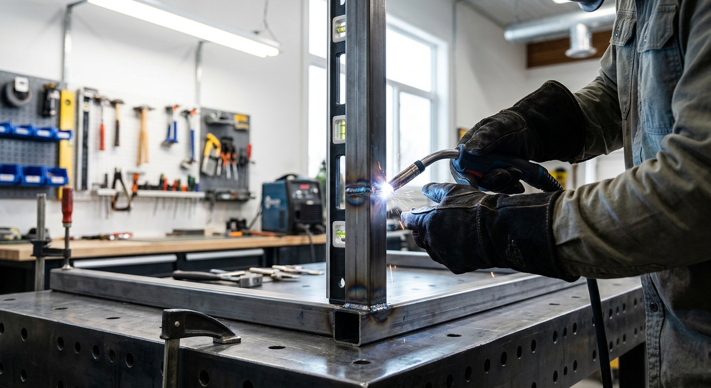 Step 2  –  Build the Vertical Frame