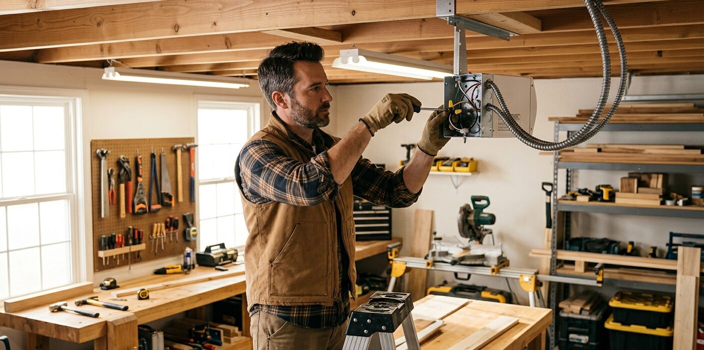 How to Add Heating to a Garage Workshop Cheaply