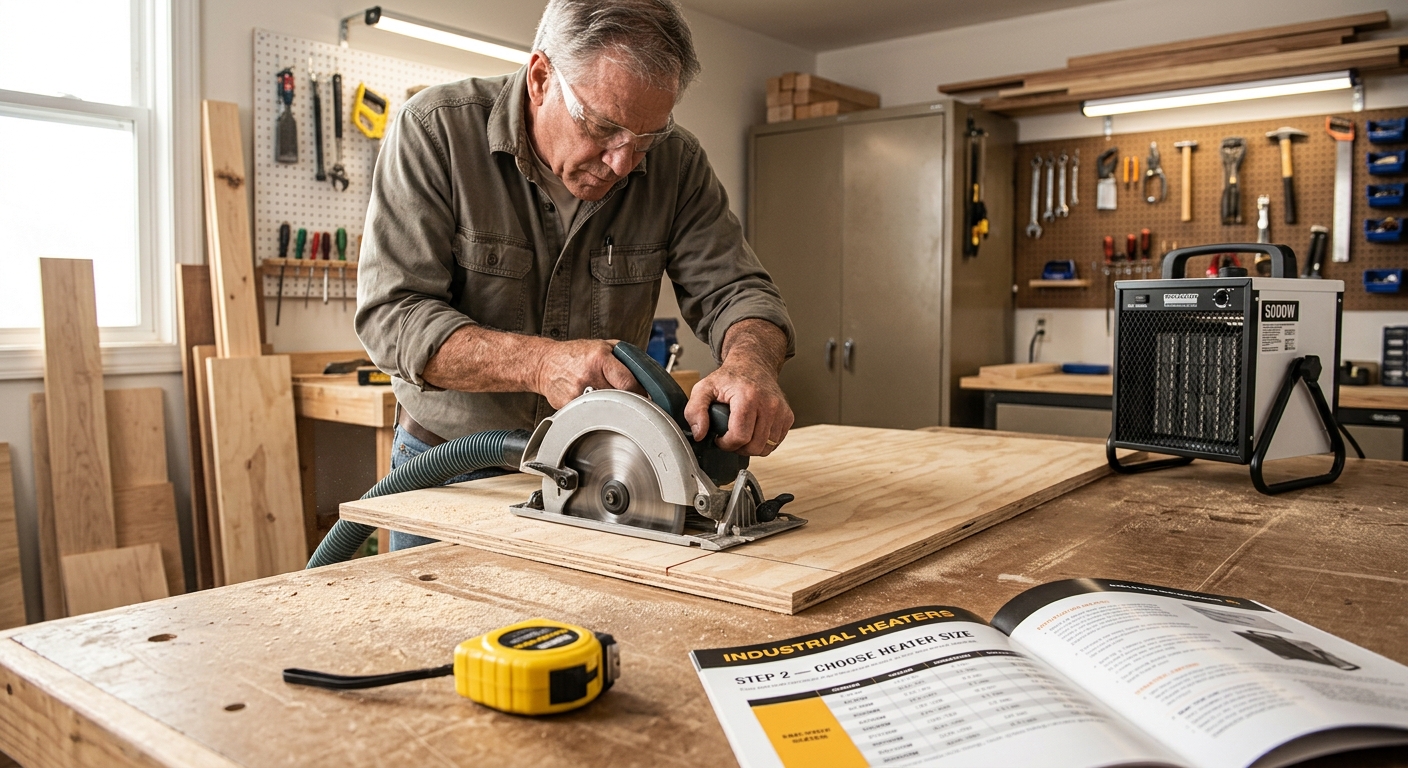 Step 2  –  Choose the Right Heater Size