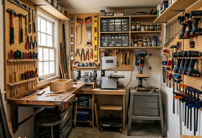 Best Space-Saving Tool Combinations for Small Shops