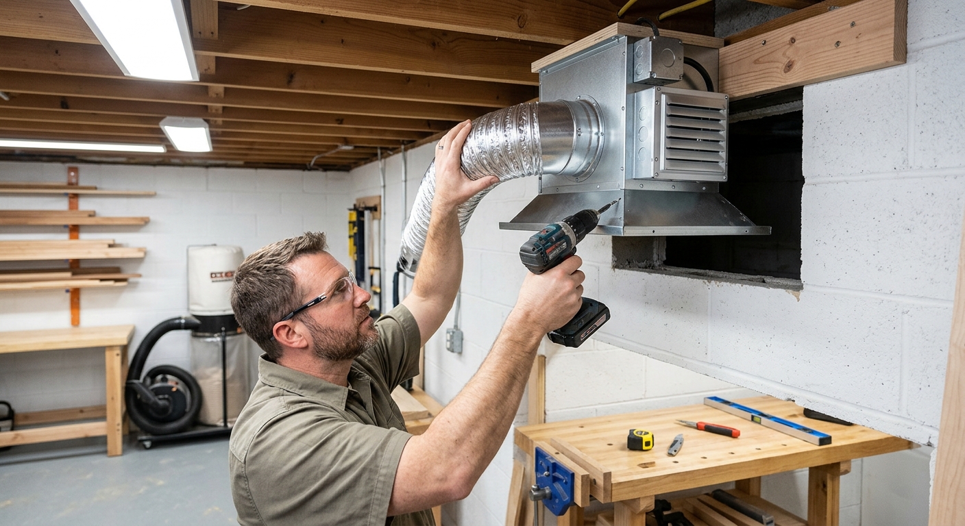 Step 2: Install a Dedicated Shop Exhaust