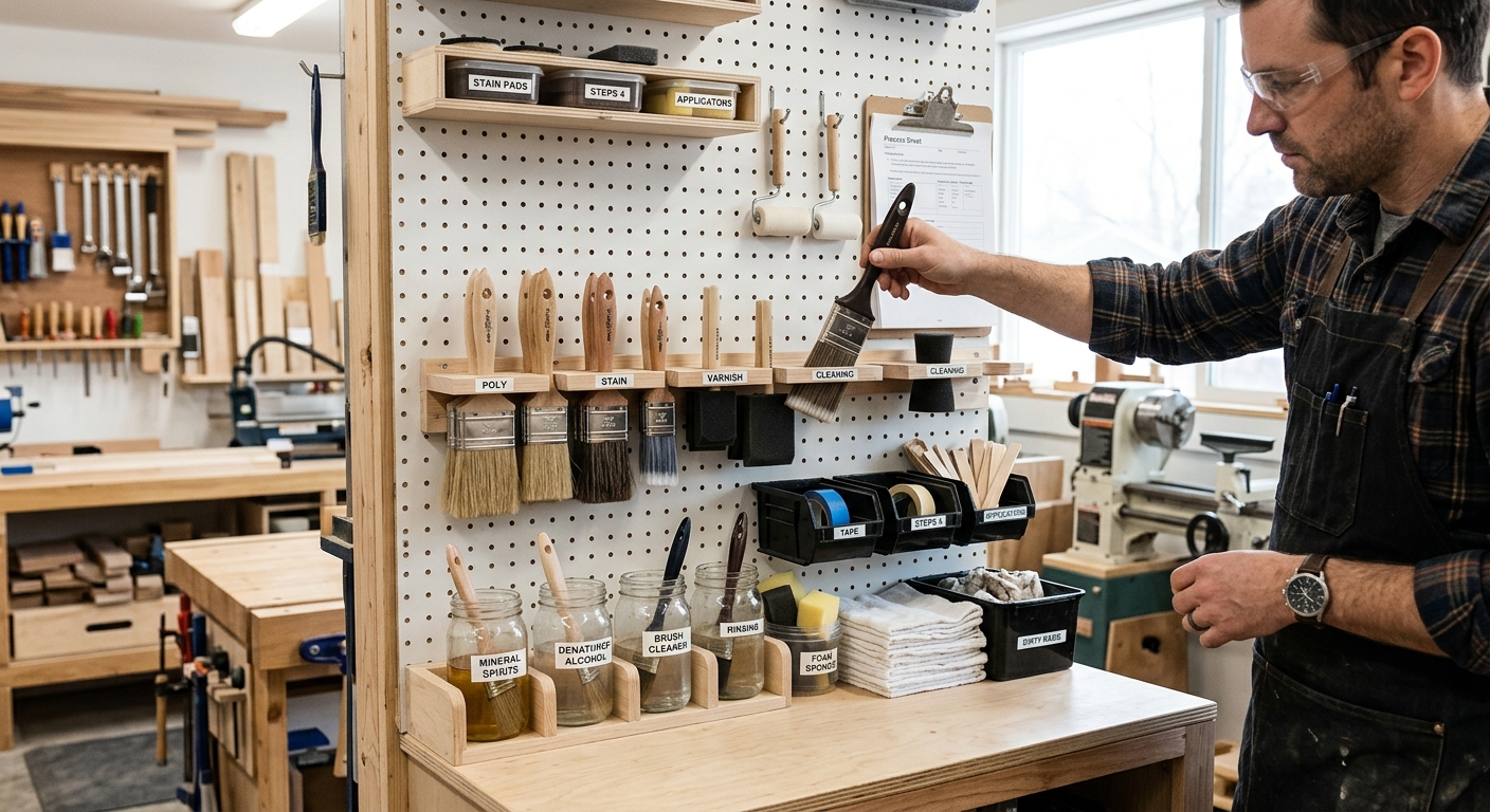 Step 4  –  Create a Brush and Applicator Station