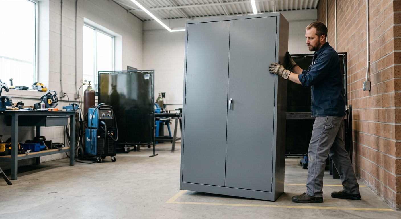 Step 1  –  Get a Metal Cabinet