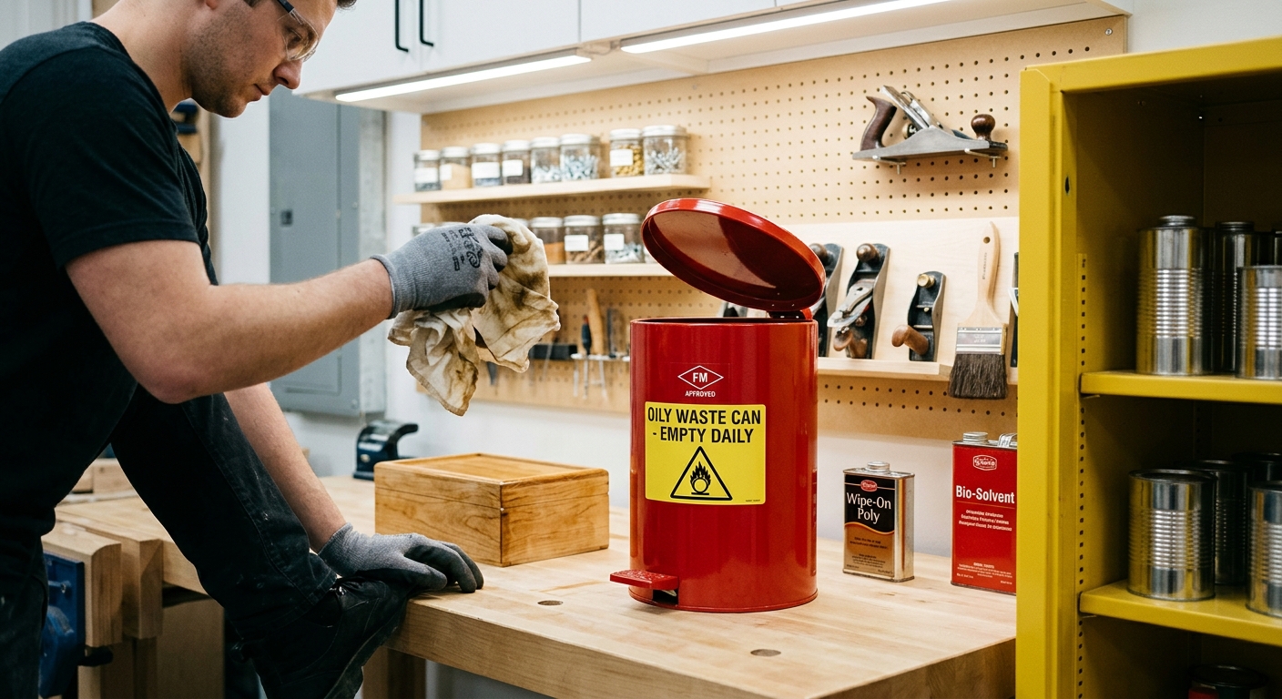 Step 3  –  Manage the Spontaneous Combustion Risk