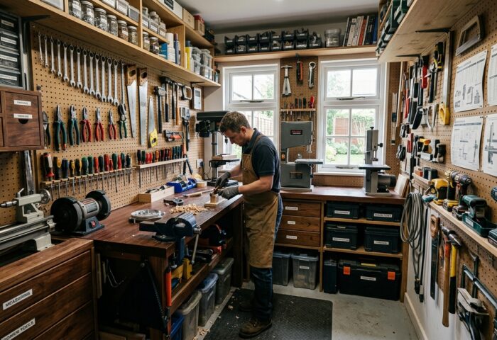 How to Build a Small Wood Drying Area in the Garage