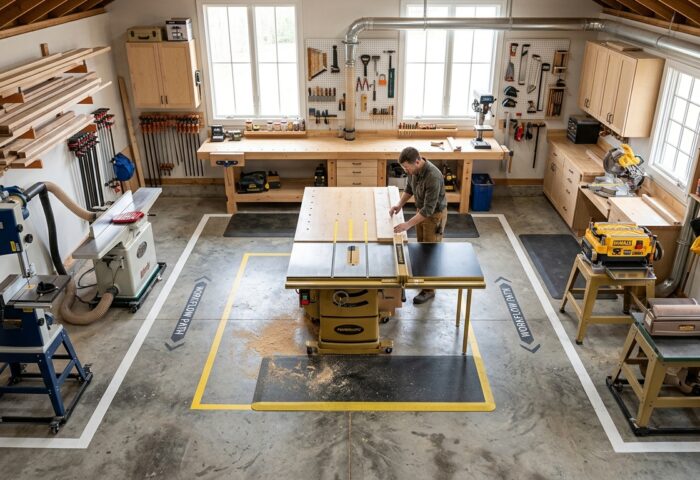 My 2-Car Garage Shop Tour — Layout, Tools, and Lessons Learned