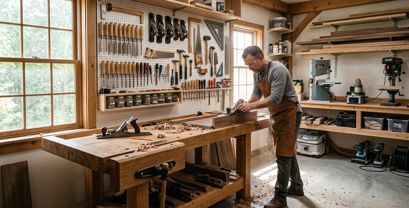 Budget Garage Shop Tour — Under $2,000 to Full Function