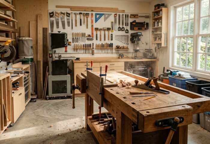 The 1-Car Garage Shop Tour — Making Every Inch Count