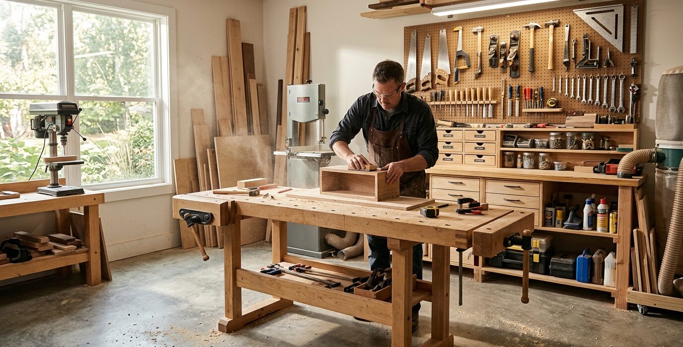 Professional Cabinetmaker's Home Shop Tour