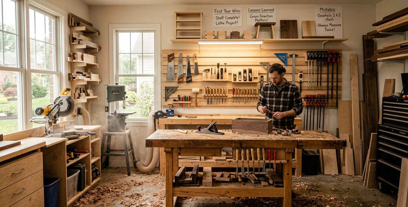 Shop Tour: The New Builder — First Year Mistakes and Wins