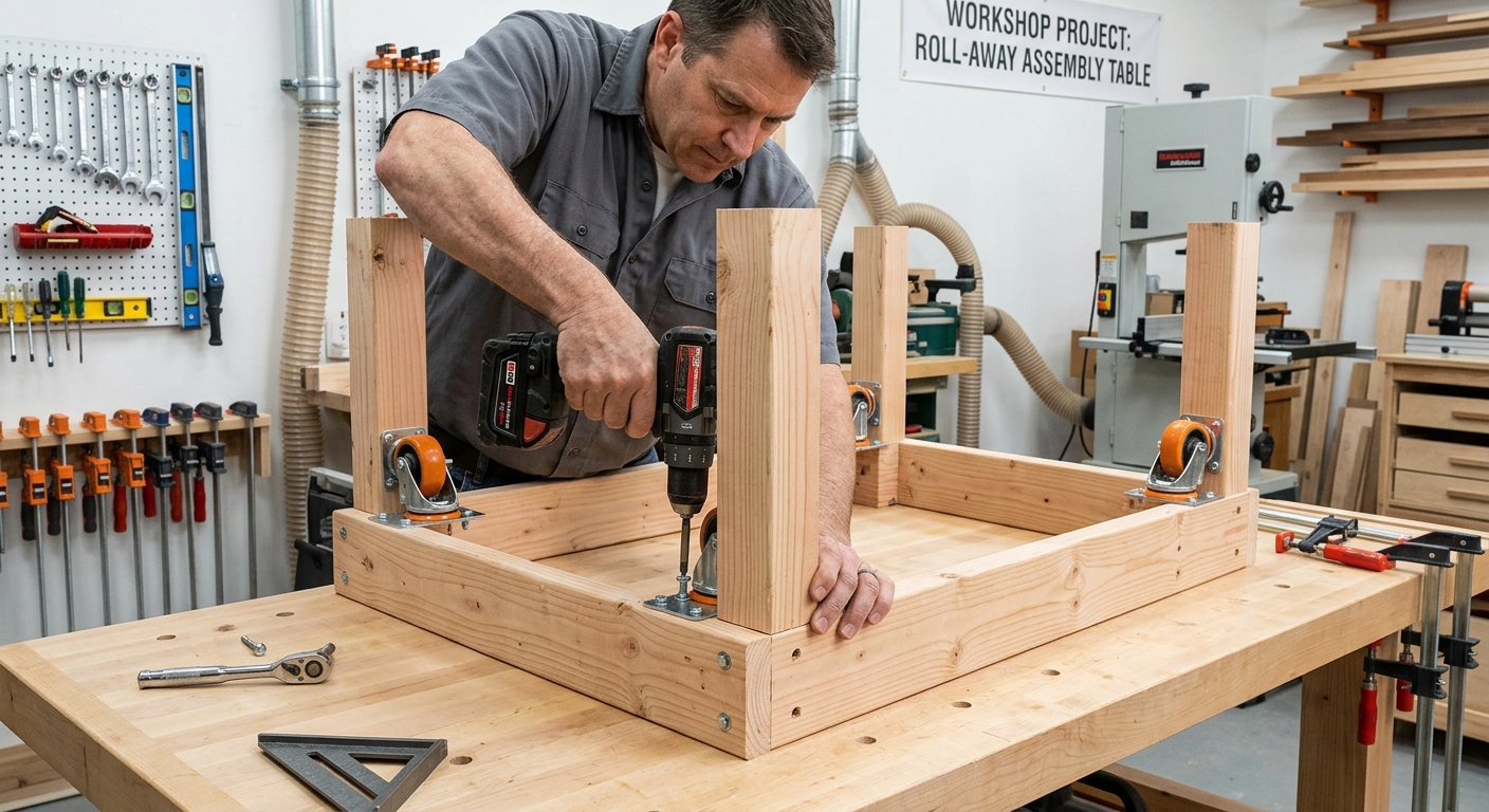 Step 1  –  Build a Compact but Sturdy Base