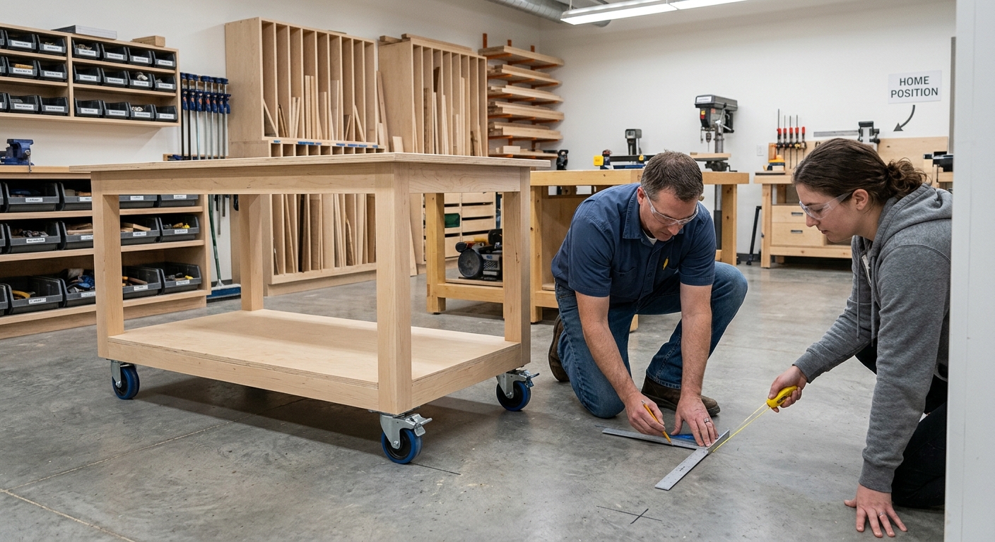 Step 5  –  Create a Defined Home Position